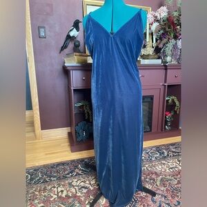Old navy velvet mid slip dress